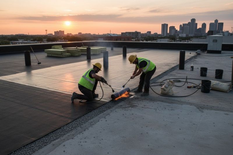 Tar Roof Installation